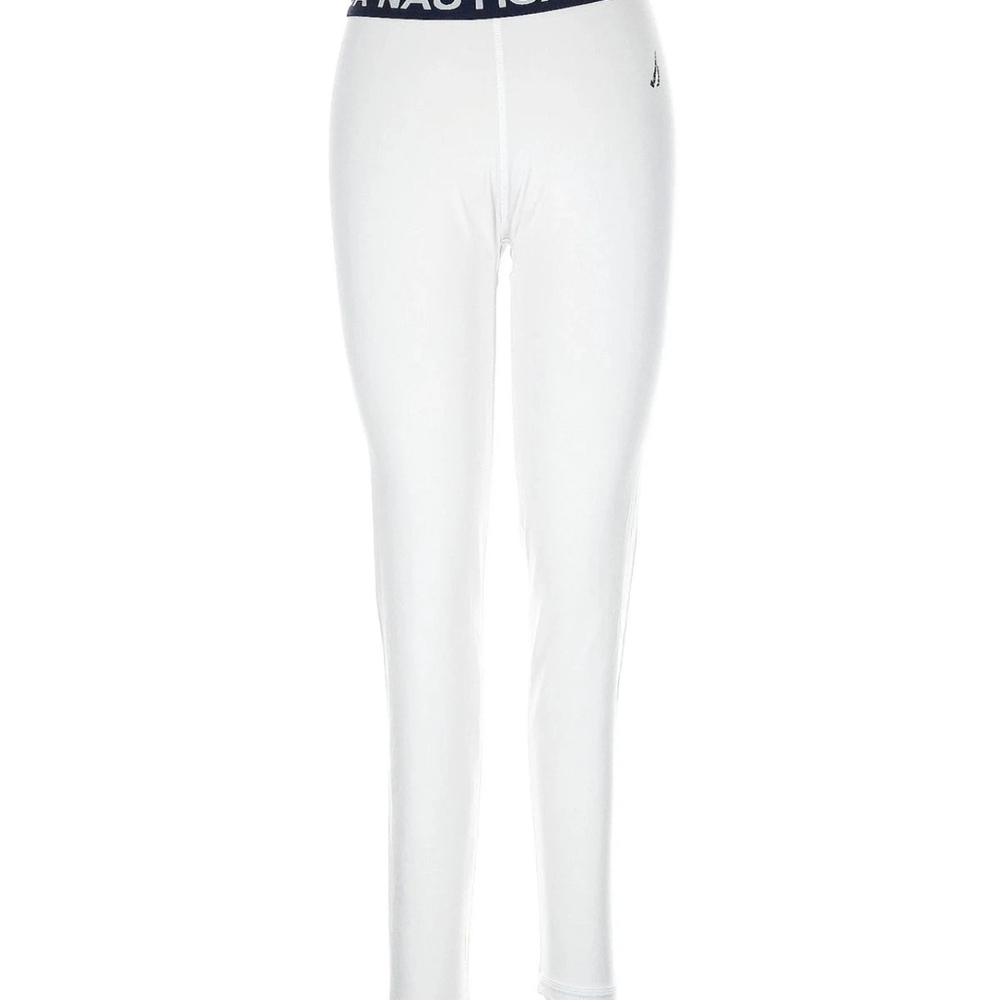 NAUTICA Woman’s M Baselayer White Active Stretch Pants
